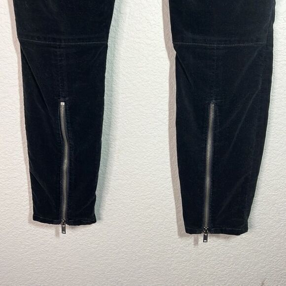 GAP Velvet Black Low Rise Zippered Ankle‎ Always Skinny Jeans Women's Size 12R - Picture 5 of 8